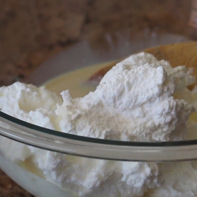 Step 2 Make the ice cream mixture Black Raspberry Chocolate Ice Cream