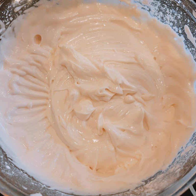 Step 2 Make the cream cheese mixture Strawberry cheesecake