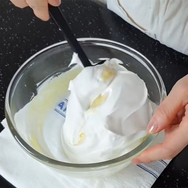 Step 7 Making the cream mixture Mixed fruit tart in the basket shape