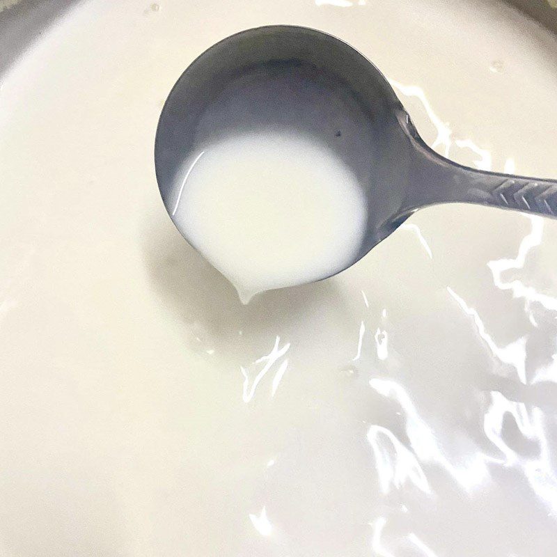 Step 1 Make the milk mixture Packaged yogurt (recipe shared by users)