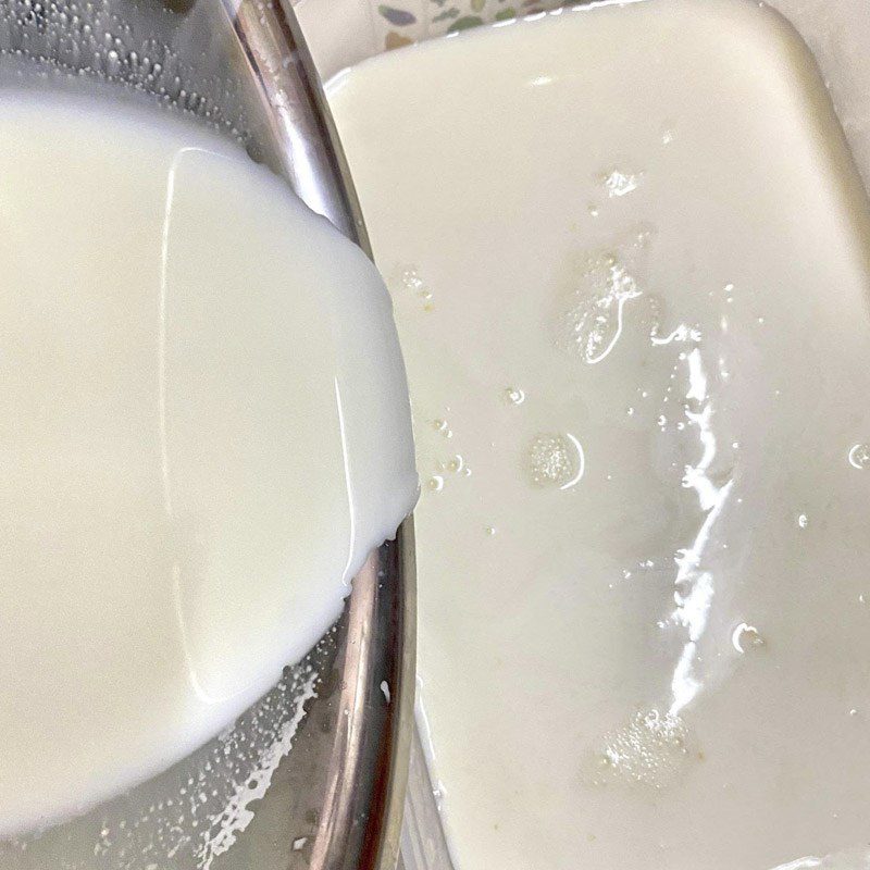 Step 1 Make the milk mixture Packaged yogurt (recipe shared by users)