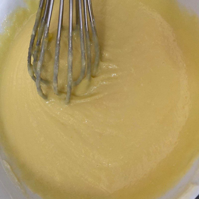 Step 4 Making corn cheese ice cream Corn cheese cake (Recipe shared by users)