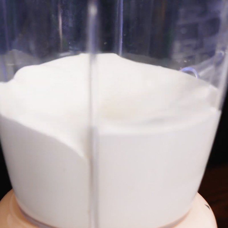 Step 4 Making whipped cream cheese Whipped cream cheese using a blender