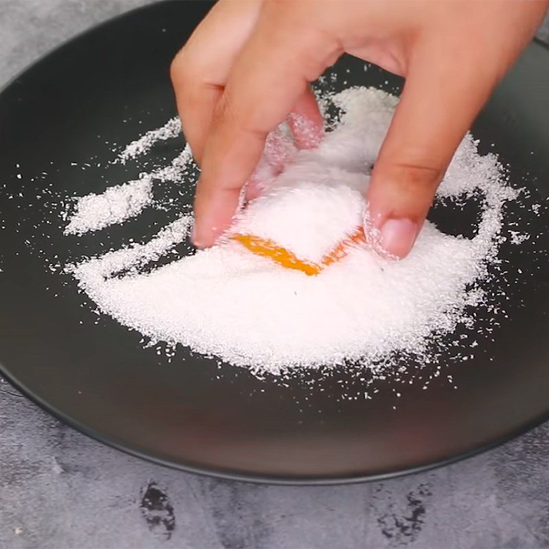 Step 3 Make orange coconut jelly Orange coconut jelly