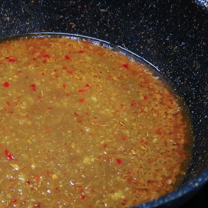 Step 2 Making dipping sauce with lemongrass and lime