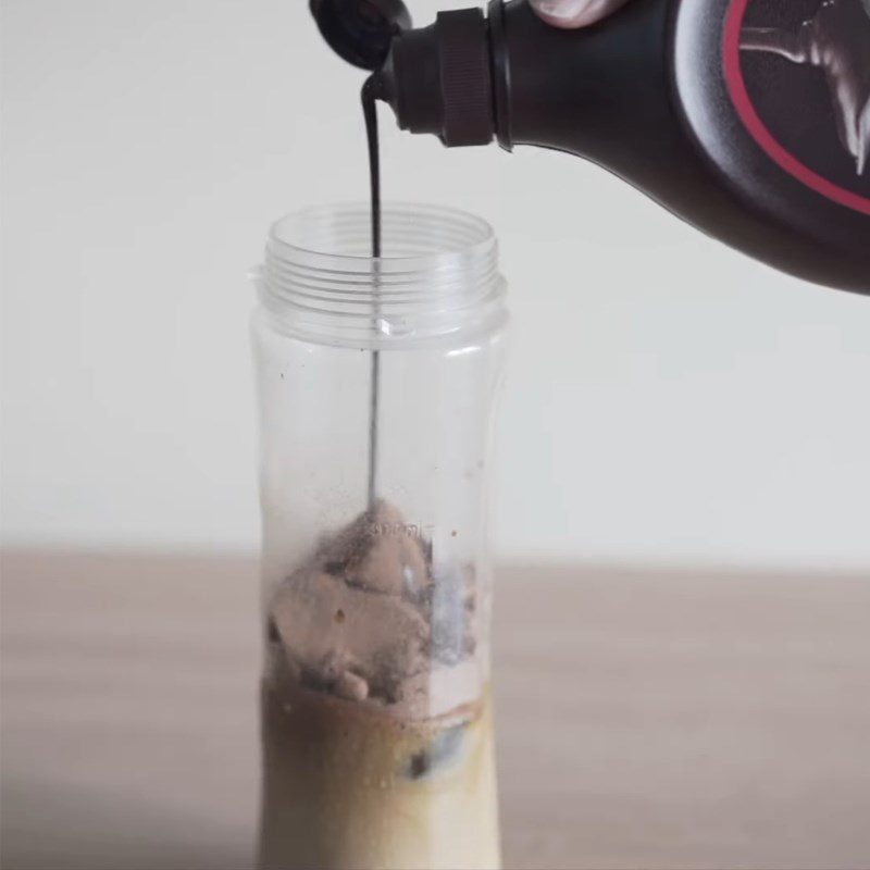 Step 2 Make iced Mocha