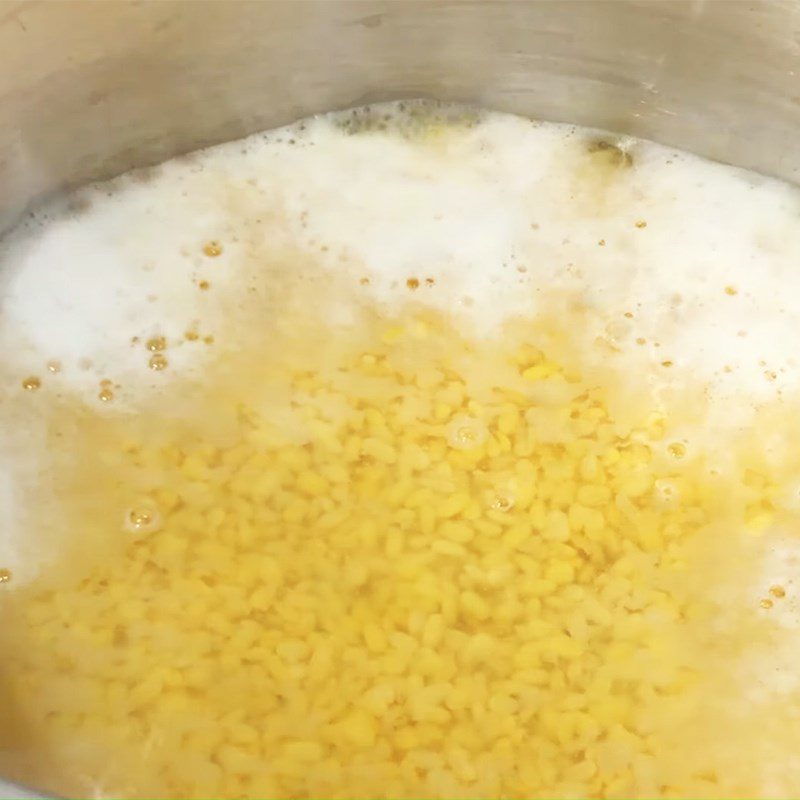 Step 3 Making the filling Vegetarian Sticky Rice Cake