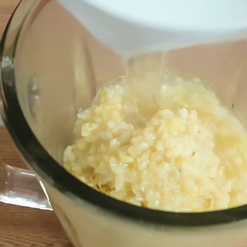 Step 2 Make mung bean filling Sticky Rice Cake with Mung Bean Filling