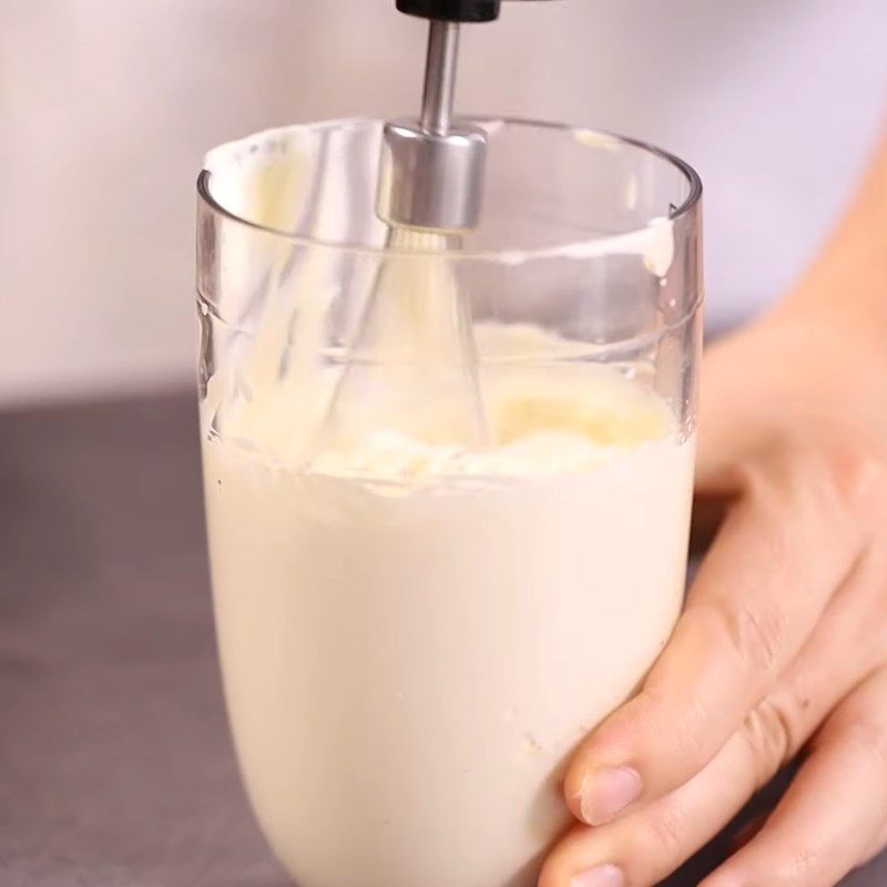 Step 4 Make taro cream filling Taro-filled donuts