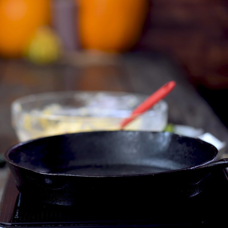 Step 1 Heat the cast iron skillet Savory Cornbread