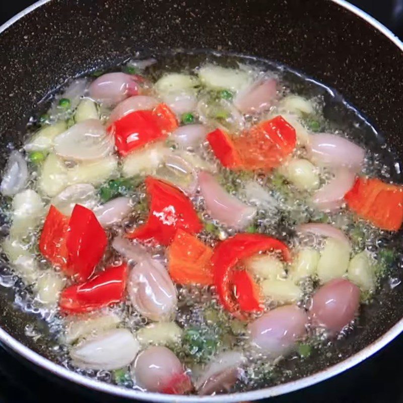 Step 2 Make the dipping sauce for Green Pepper Dipping Sauce