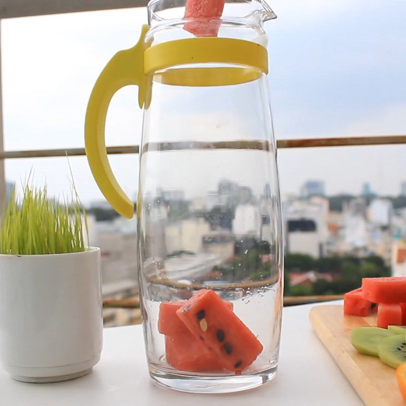 Step 2 Make Orange Water Detox with Watermelon and Kiwi