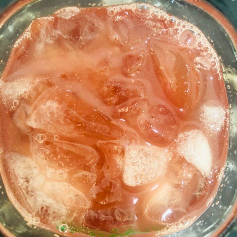 Step 3 Making watermelon grape juice Watermelon grape juice