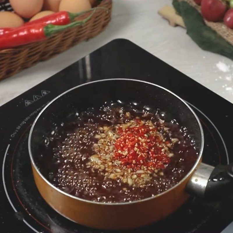 Step 4 Making Fish Sauce for Egg Rice Rolls