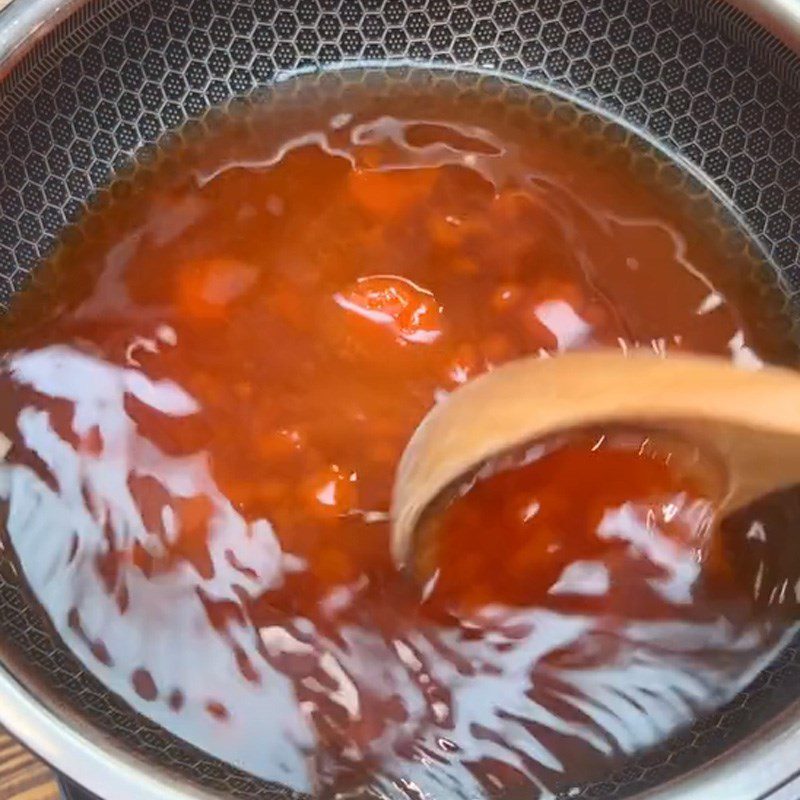 Step 2 Prepare the pickling liquid for eggplants Quick pickled eggplants (Recipe shared from TikTok Cooking with TasteVN)