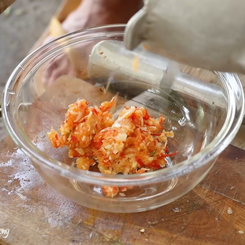 Step 2 Make the dipping sauce for salted eggplant