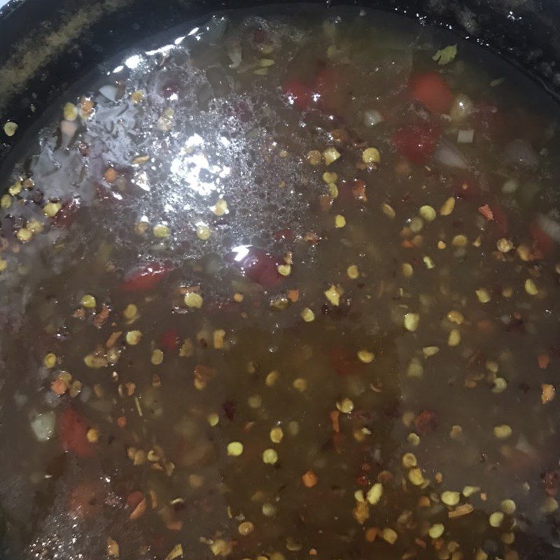 Step 2 Make the sauce for Thai shrimp (recipe shared by a user)