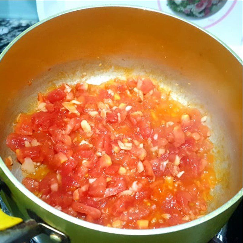 Step 5 Making the sauce Beef steak