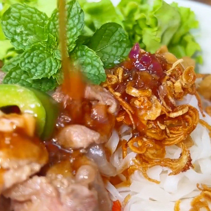 Step 3 Making Pho Dressing (Recipe shared from TikTok Cooking with TasteVN)