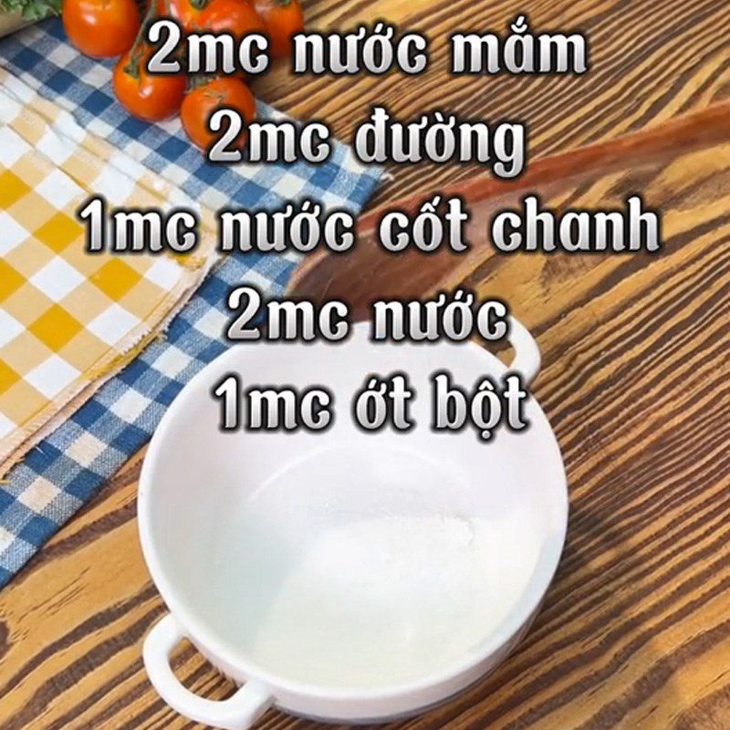 Step 3 Making the sauce Garlic soy sauce chicken (Recipe shared from TikTok Cooking with TasteVN)