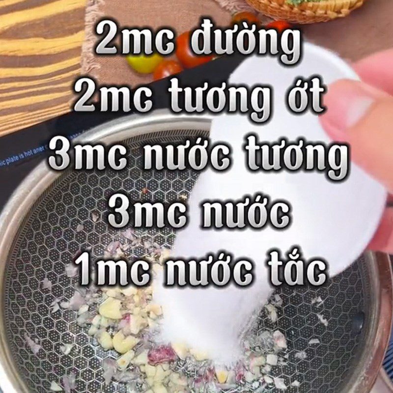 Step 3 Making Sauce for Mixed Pho (Recipe shared from TikTok Cooking with TasteVN)