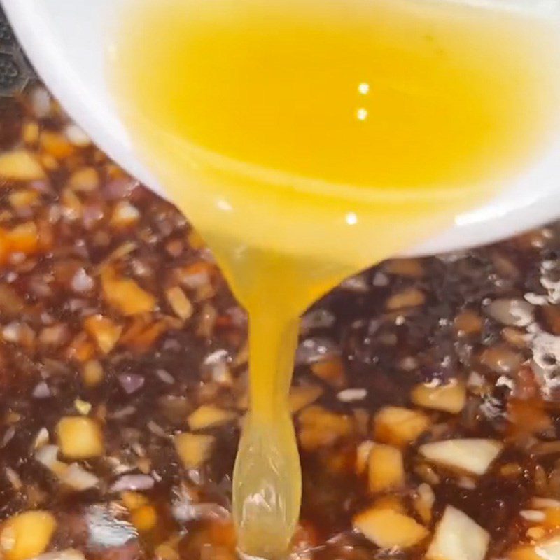 Step 3 Making Sauce for Mixed Pho (Recipe shared from TikTok Cooking with TasteVN)