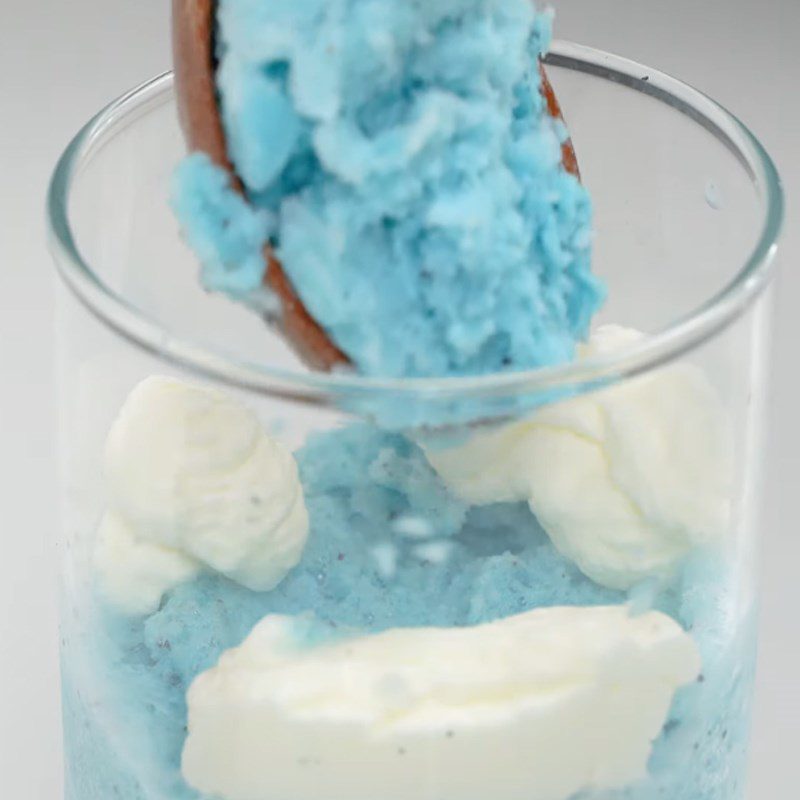 Step 4 Making Cloud Smoothie Blue Sea Cloud Smoothie