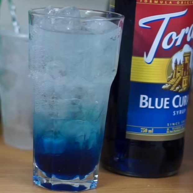 Step 2 Make Blue Sky Soda