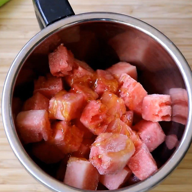 Step 2 Make Sorbet Watermelon Sorbet