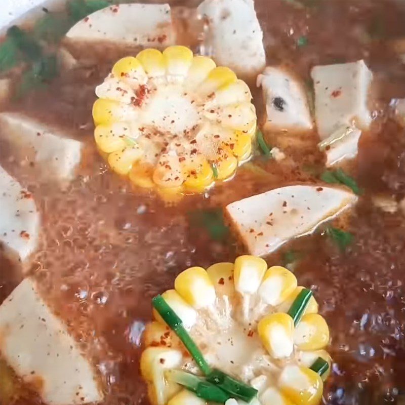 Step 3 Making the sauce for vegetarian Tokbokki