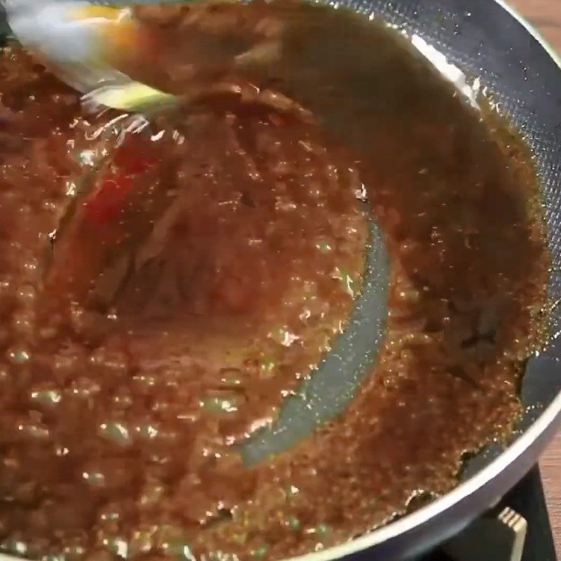 Step 3 Making sauce for grilled sesame tuna