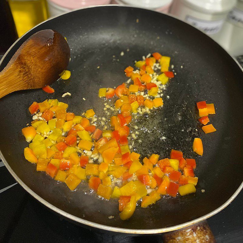 Step 2 Make sauce Chicken wings with sour sweet black vinegar sauce