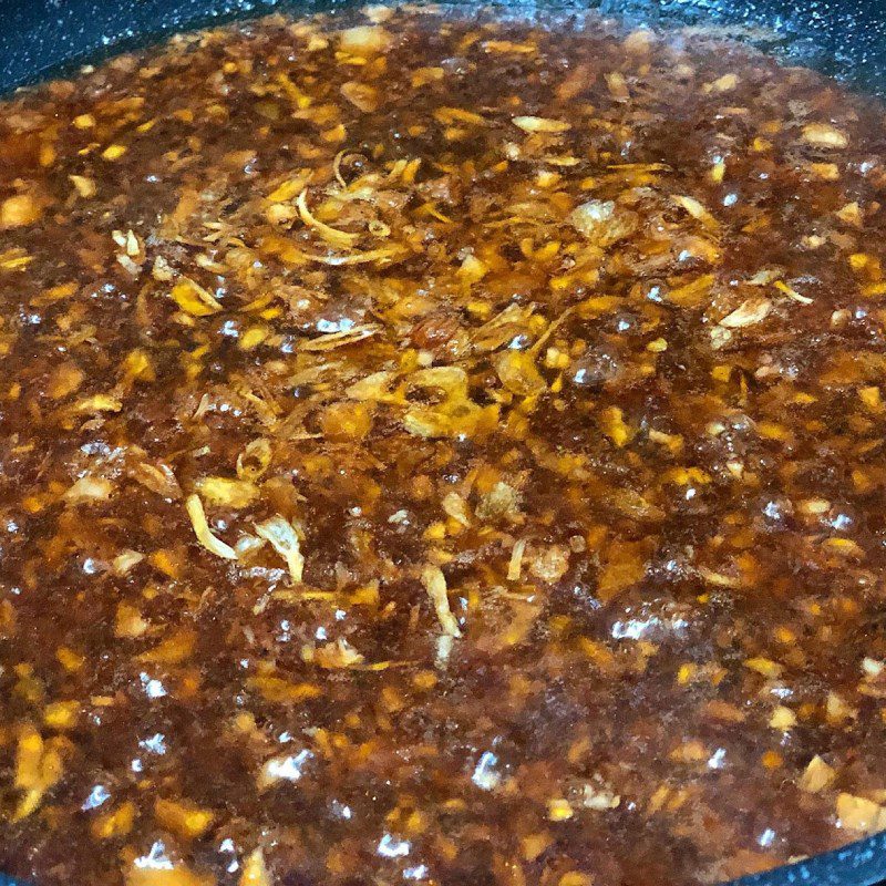 Step 2 Make the sauce for dry noodle with spare ribs