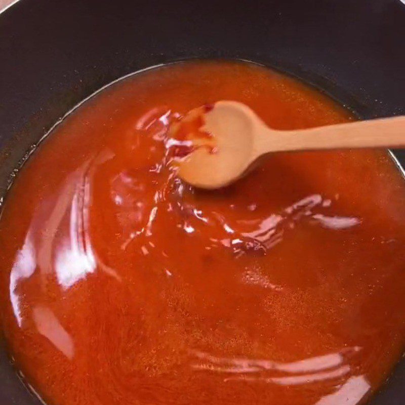 Step 3 Make the sauce Cook vegetarian tokbokki