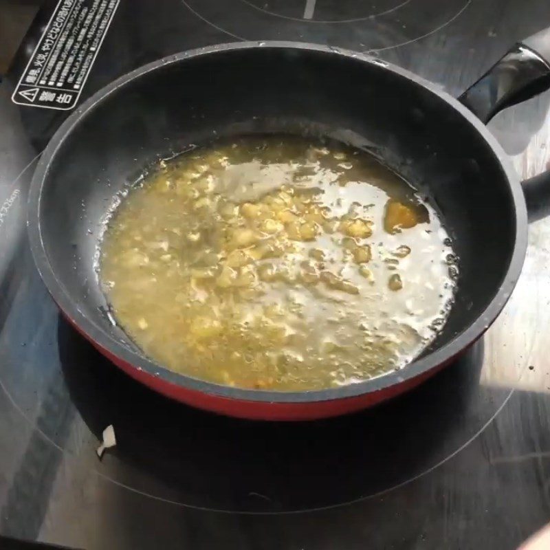 Step 3 Make the sauce Grilled salmon with orange