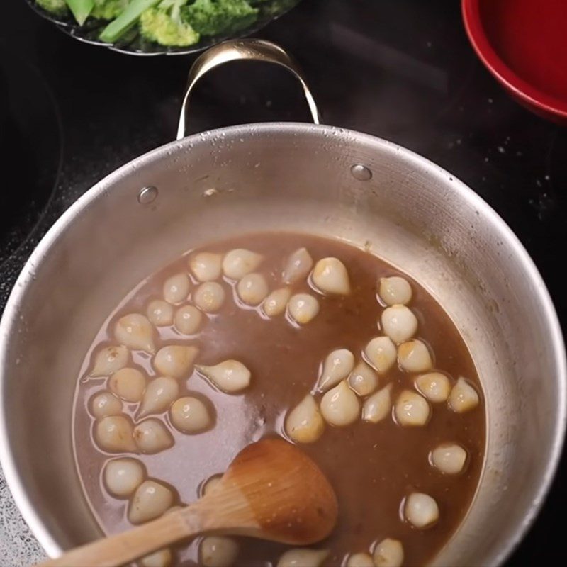 Step 4 Making the sauce Honey mustard chicken breast