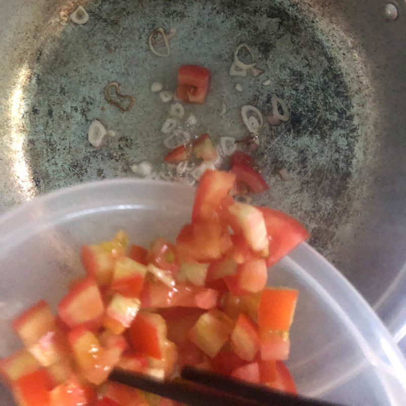 Step 2 Make the tomato sauce for Fish Cake with Tomato Sauce