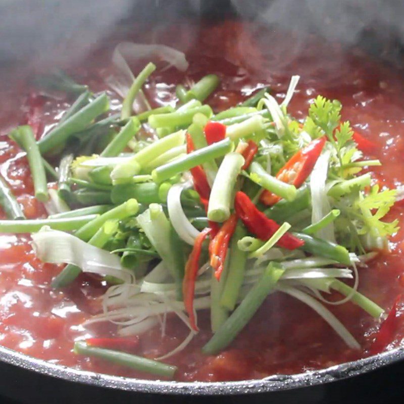 Step 3 Make tomato sauce Fried pomfret with tomato sauce