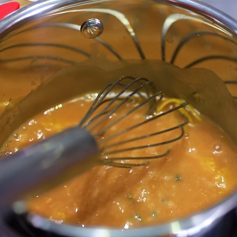 Step 2 Make orange sauce for pan-seared duck breast