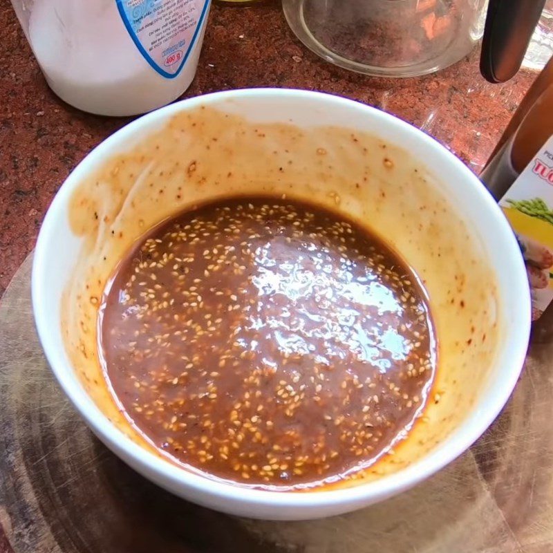 Step 2 Make the dipping sauce for Grilled Beef Roll with Enoki Mushroom