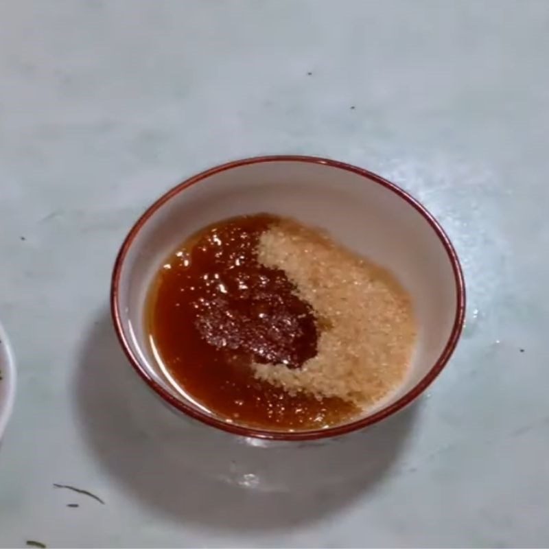 Step 1 Make sweet and salty sauce for Fried Fish