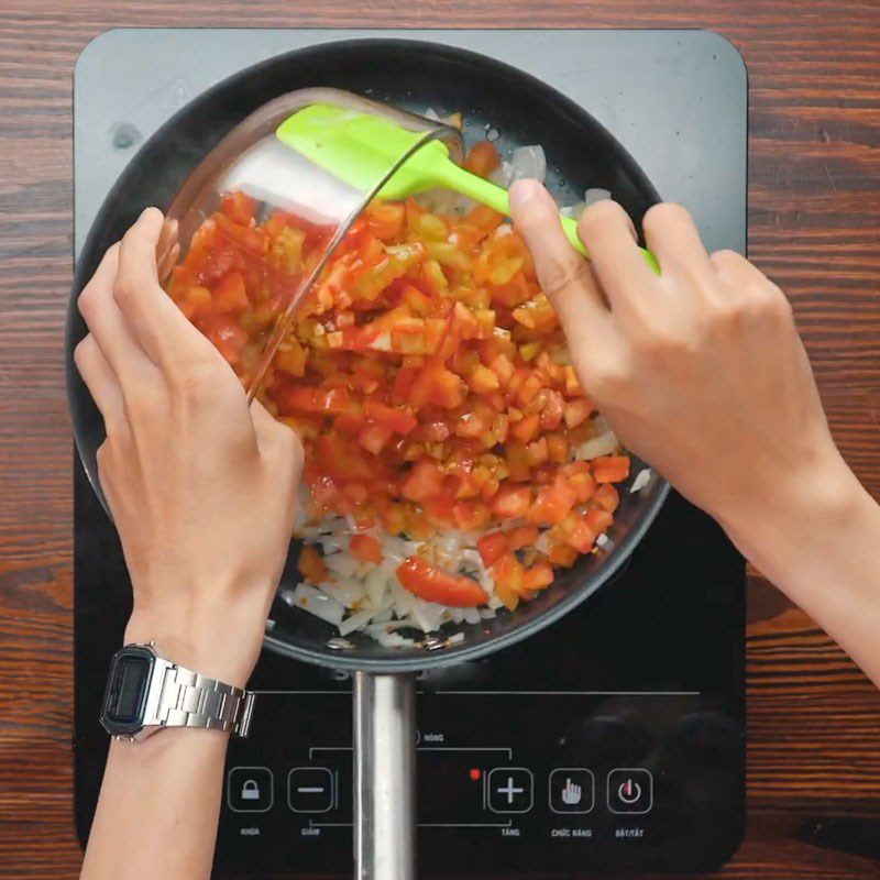 Step 5 Make spaghetti sauce Spaghetti with minced beef sauce (homemade spaghetti sauce)