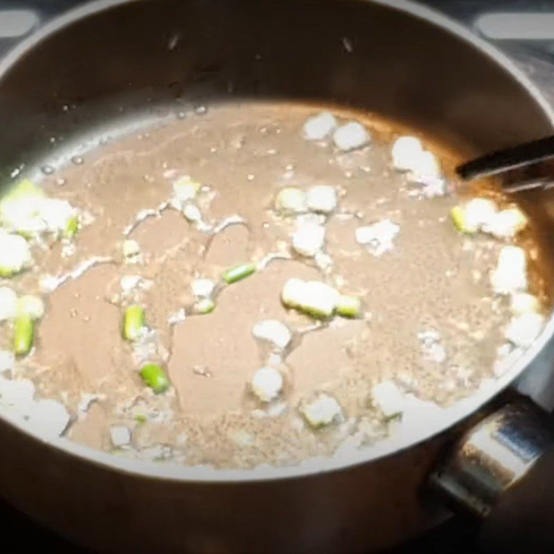 Step 2 Make soy sauce for okra stew