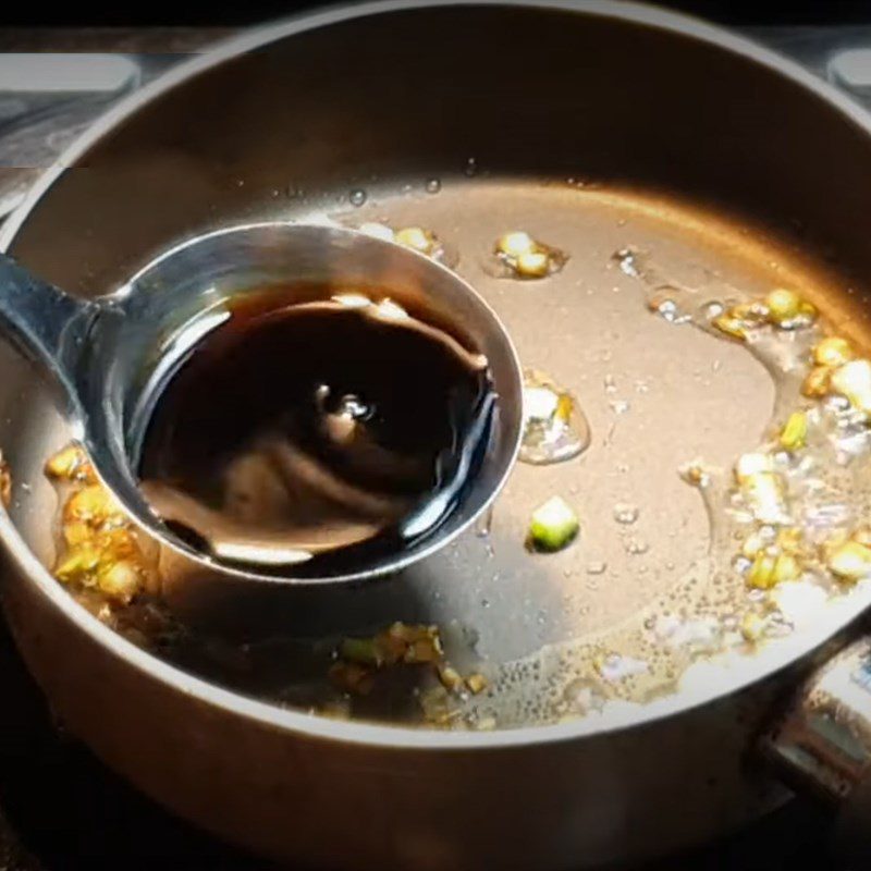 Step 2 Make soy sauce for okra stew