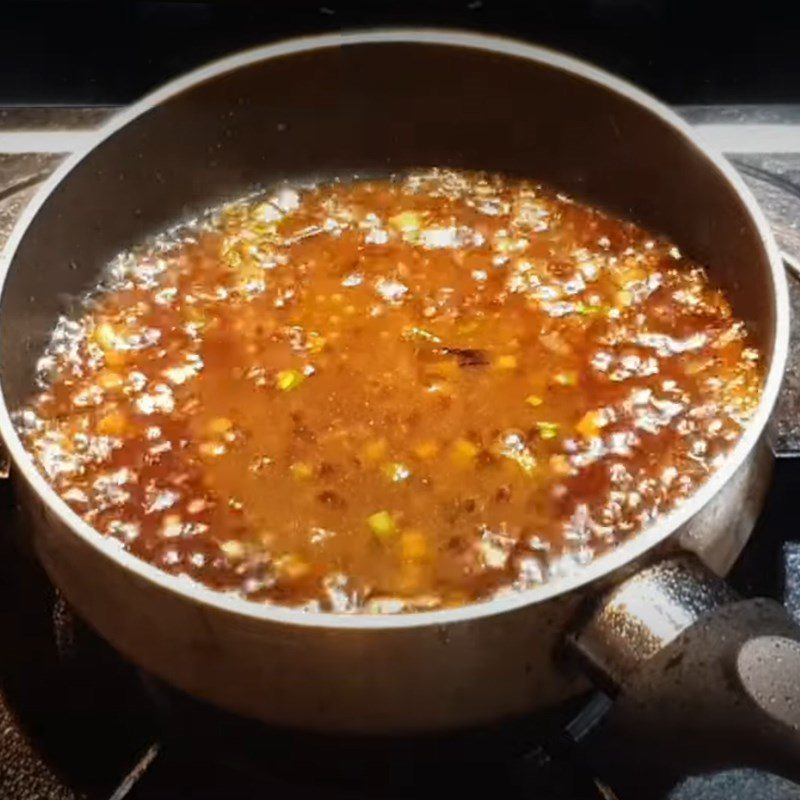 Step 2 Make soy sauce for okra stew