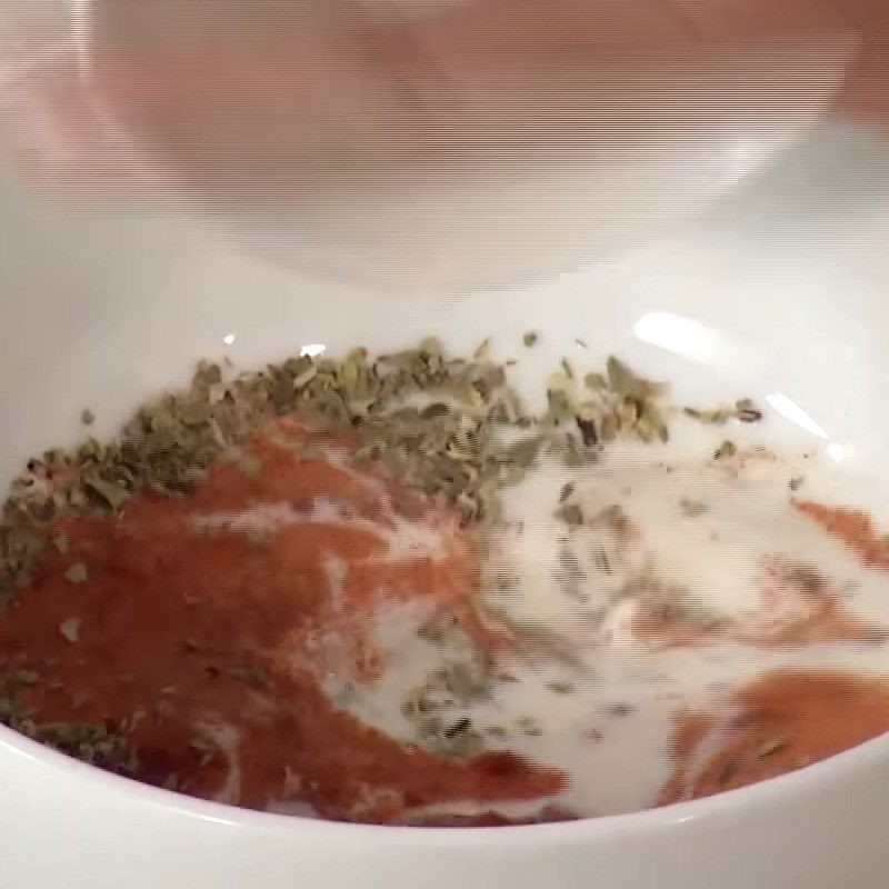 Step 3 Make the grilling sauce Grilled cobia with mayo potato sauce