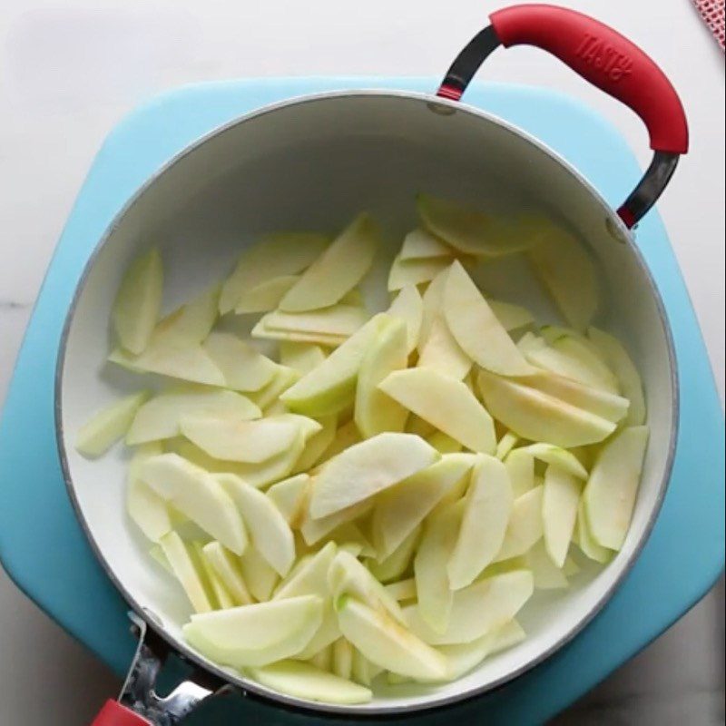 Step 2 Making Apple Sauce for Apple Galette