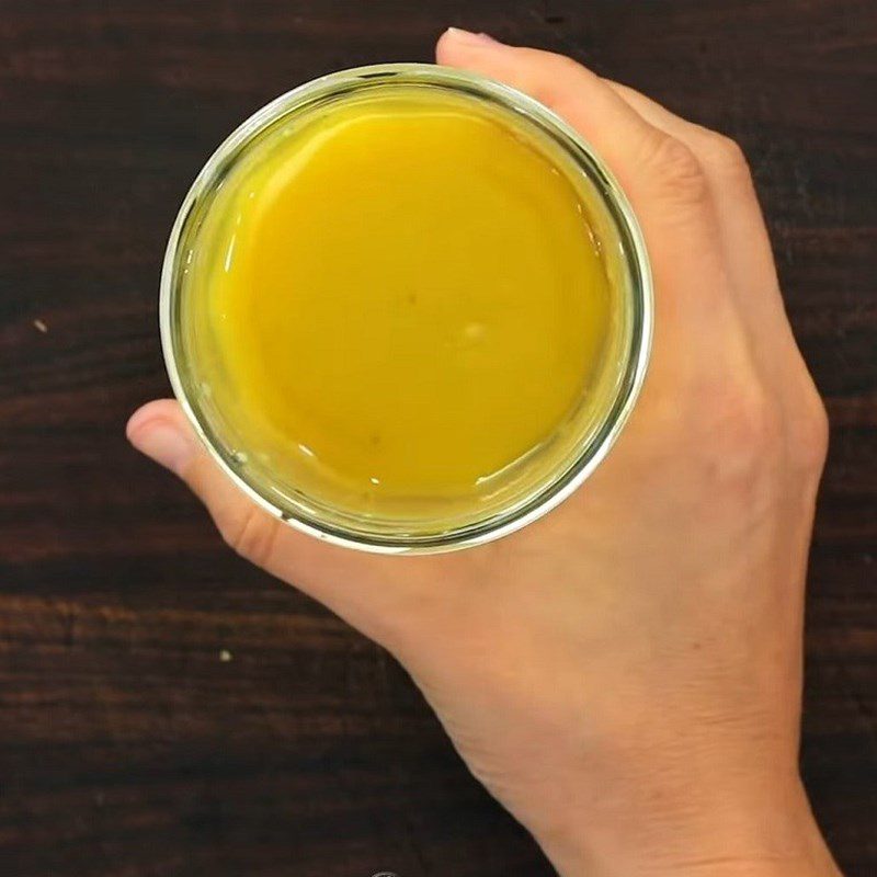 Step 3 Make salad dressing Grilled chicken salad with mango avocado