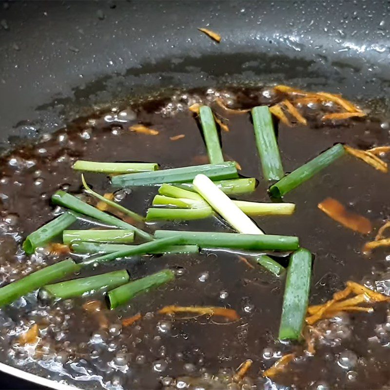 Step 3 Make soy sauce Salmon with soy sauce