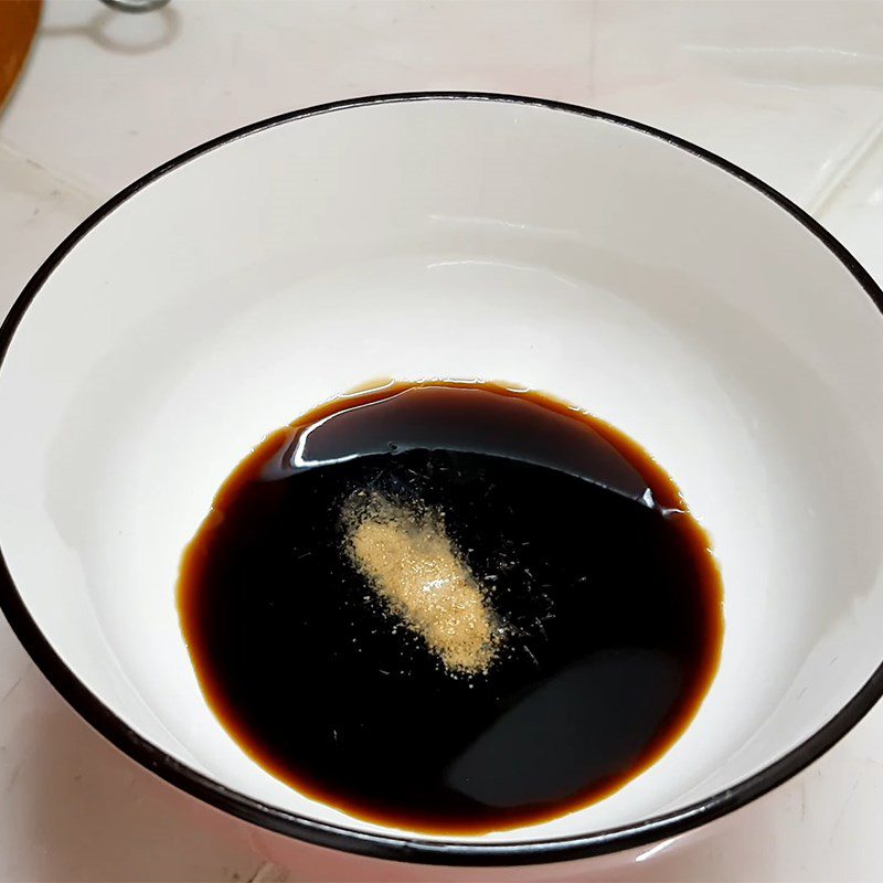 Step 3 Make soy sauce Salmon with soy sauce